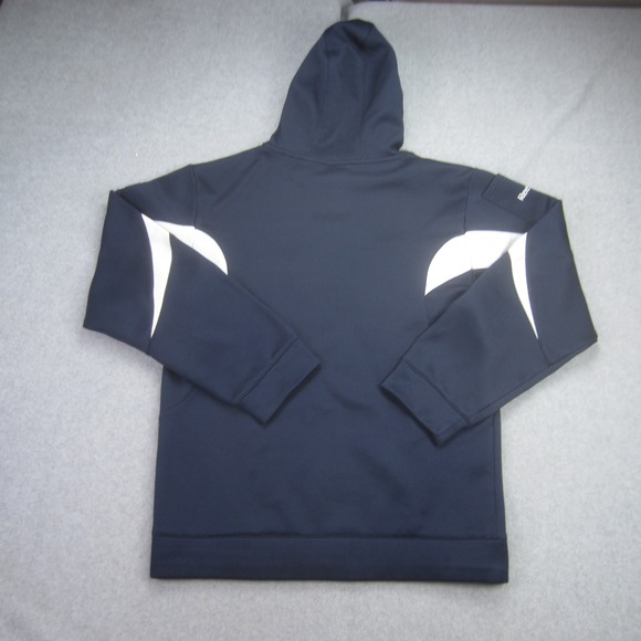 Dallas Cowboys Hoodie Boys Youth Large 14/16 Blue On Field Reebok NFC NFL‎ - Picture 6 of 15